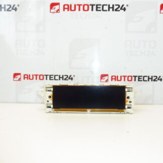 Visor de rádio de computador Citroën Peugeot 9658083380