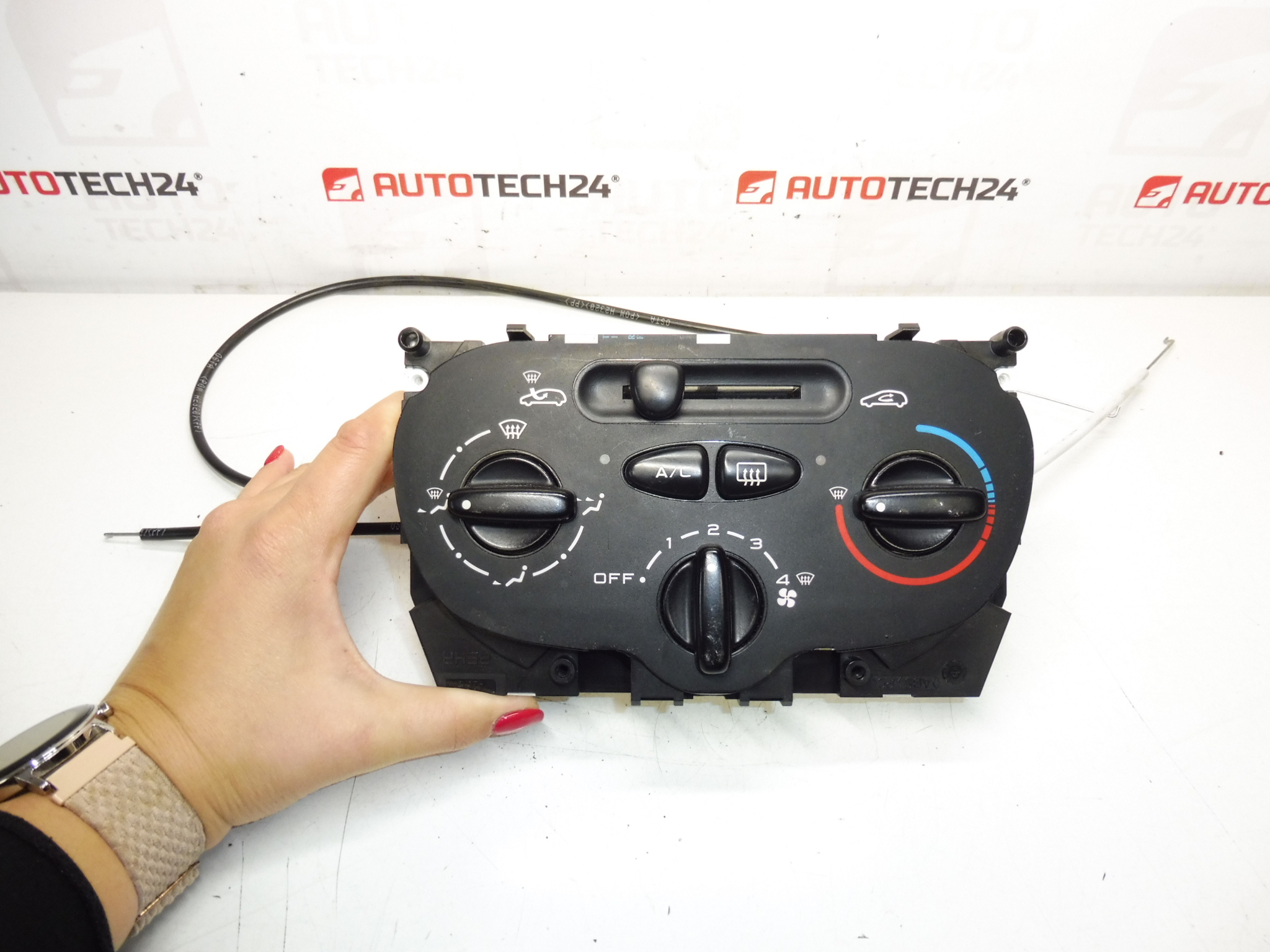 Controle de aquecimento de ar condicionado Peugeot 206 206+ 6451 EJ 6451 VH 6451EL