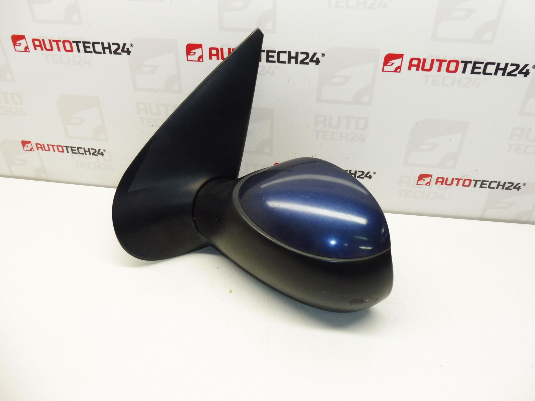 Retrovisor exterior esquerdo azul EGE para Peugeot 206 - 8153KQ