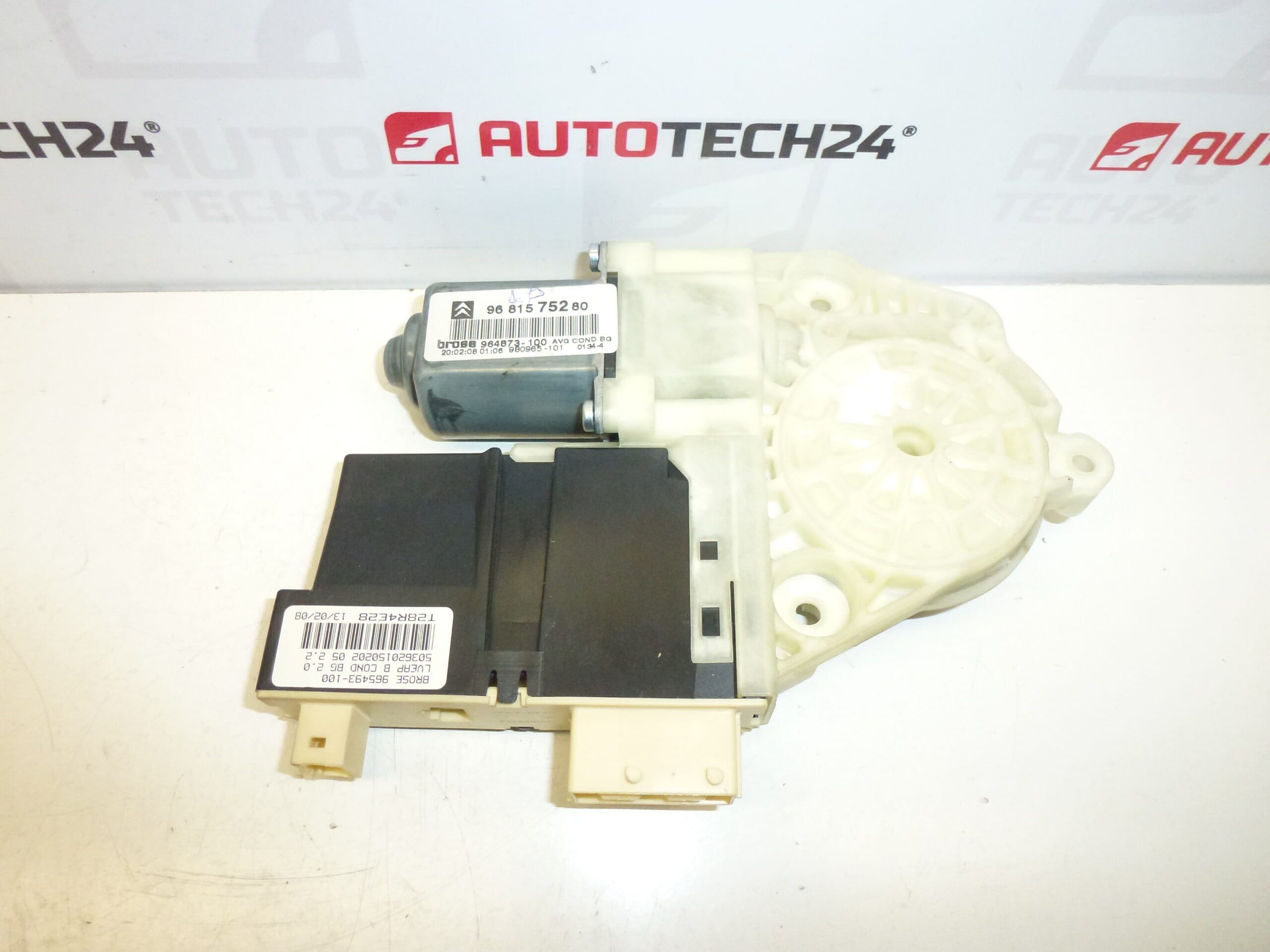 Motor do vidro elétrico esquerdo Citroën C4 9681575280 9221AW