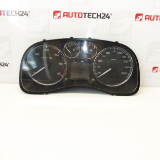 Painel de instrumentos (odômetro 212.725 km) para Peugeot 307, ref. 9654485280 / 6106N4
