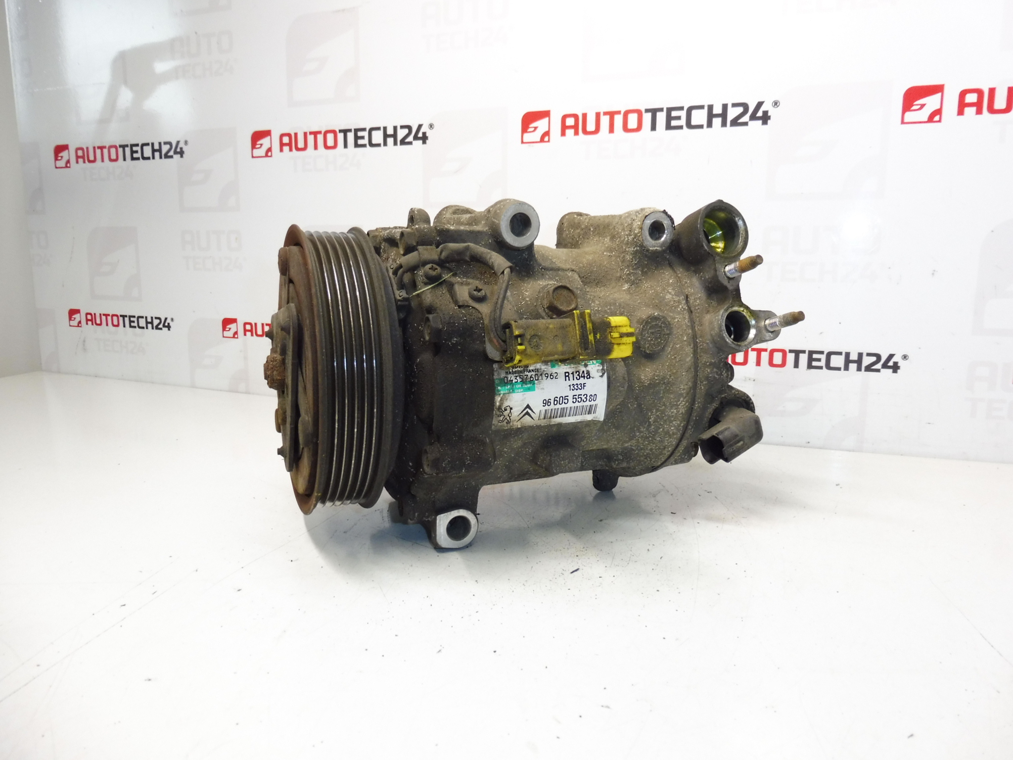 Compressor de Ar Condicionado Sanden SD7C16 9660555380 1333F 6453XE
