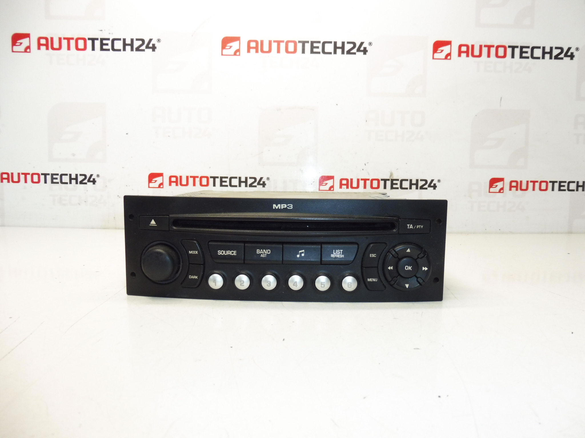 Rádio Automóvel CD MP3 Continental RD4N1M-03 Citroën Peugeot 96662669XT