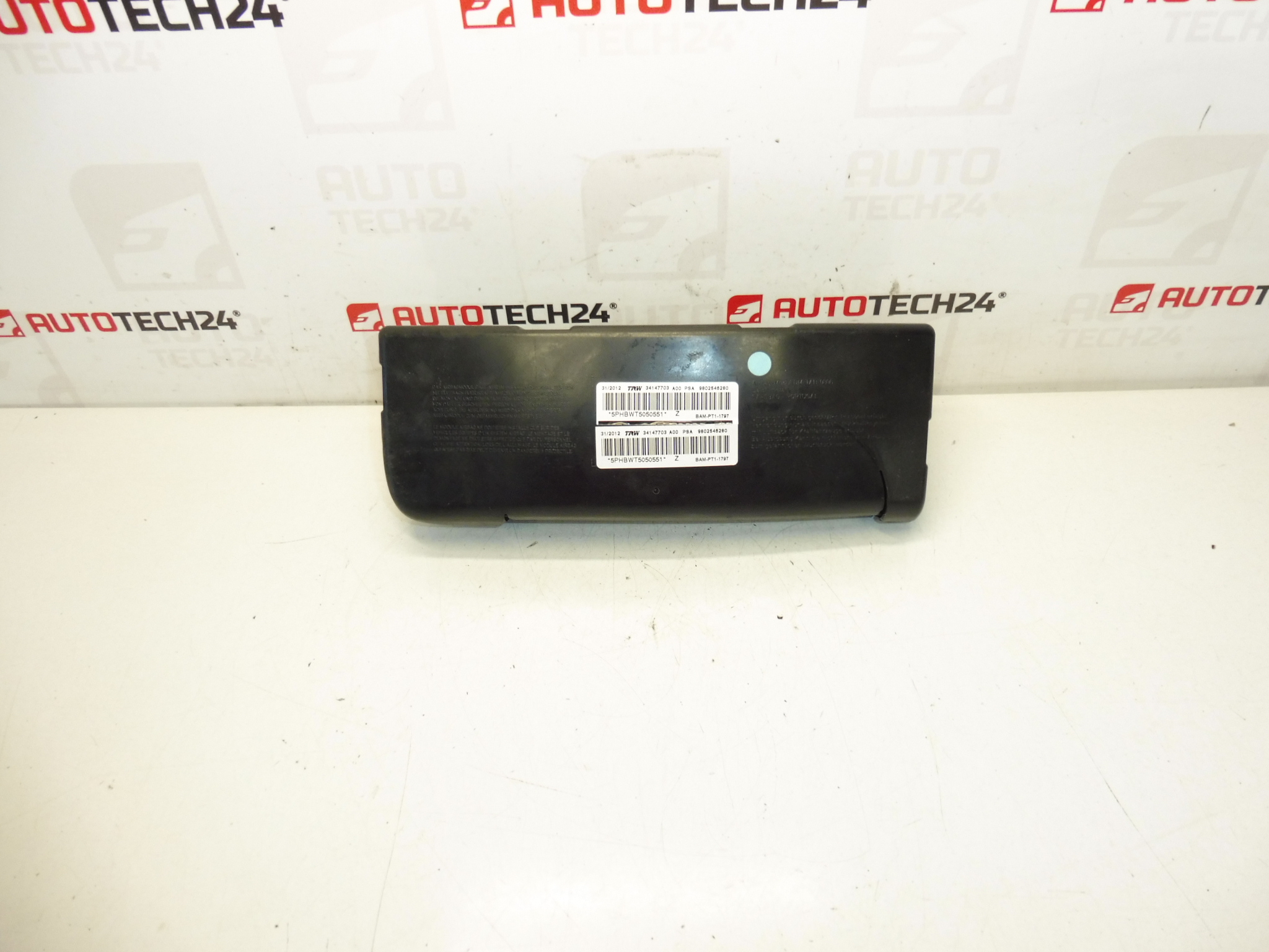 Airbag para banco passageiro Citroën C3 II A51 9802546280
