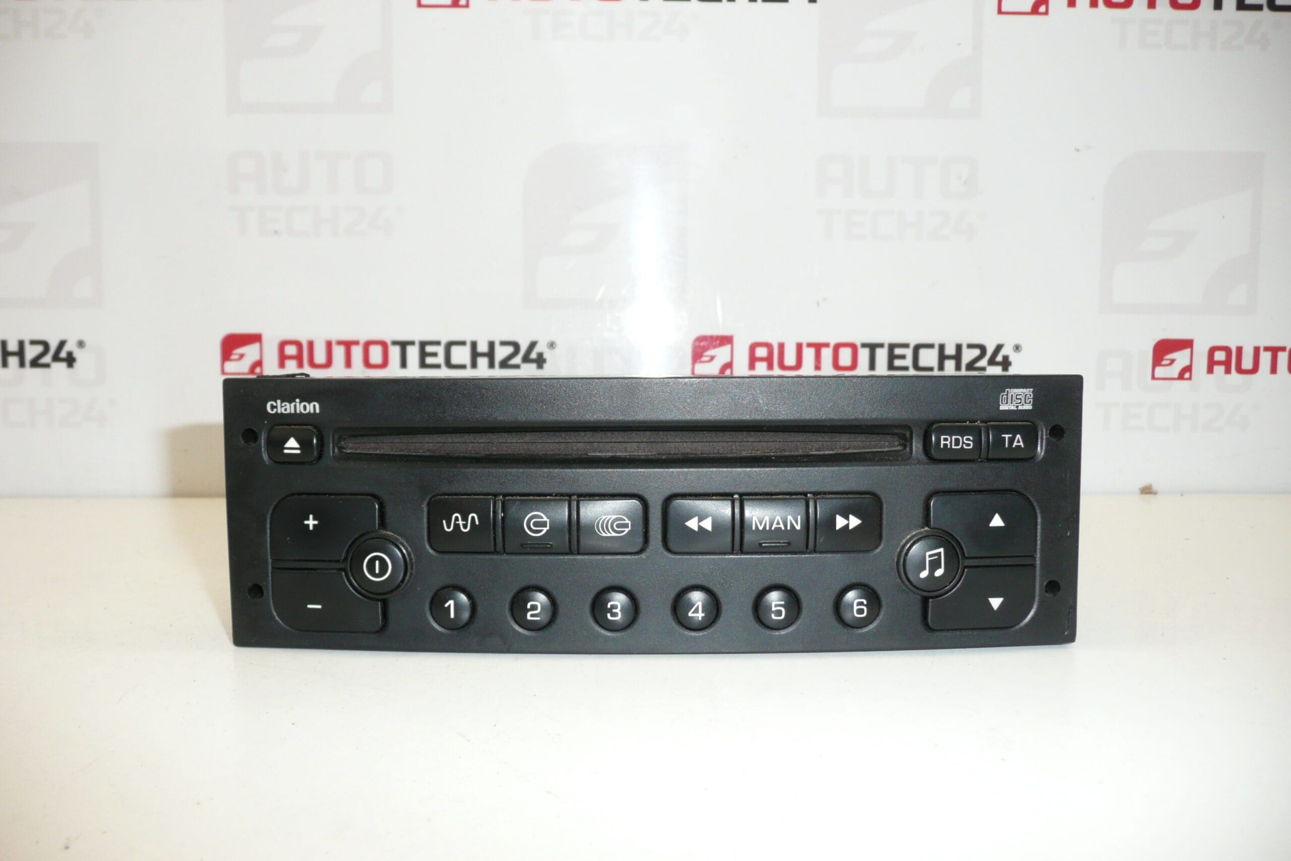 Auto-rádio CLARION Citroën Peugeot 96635824XT