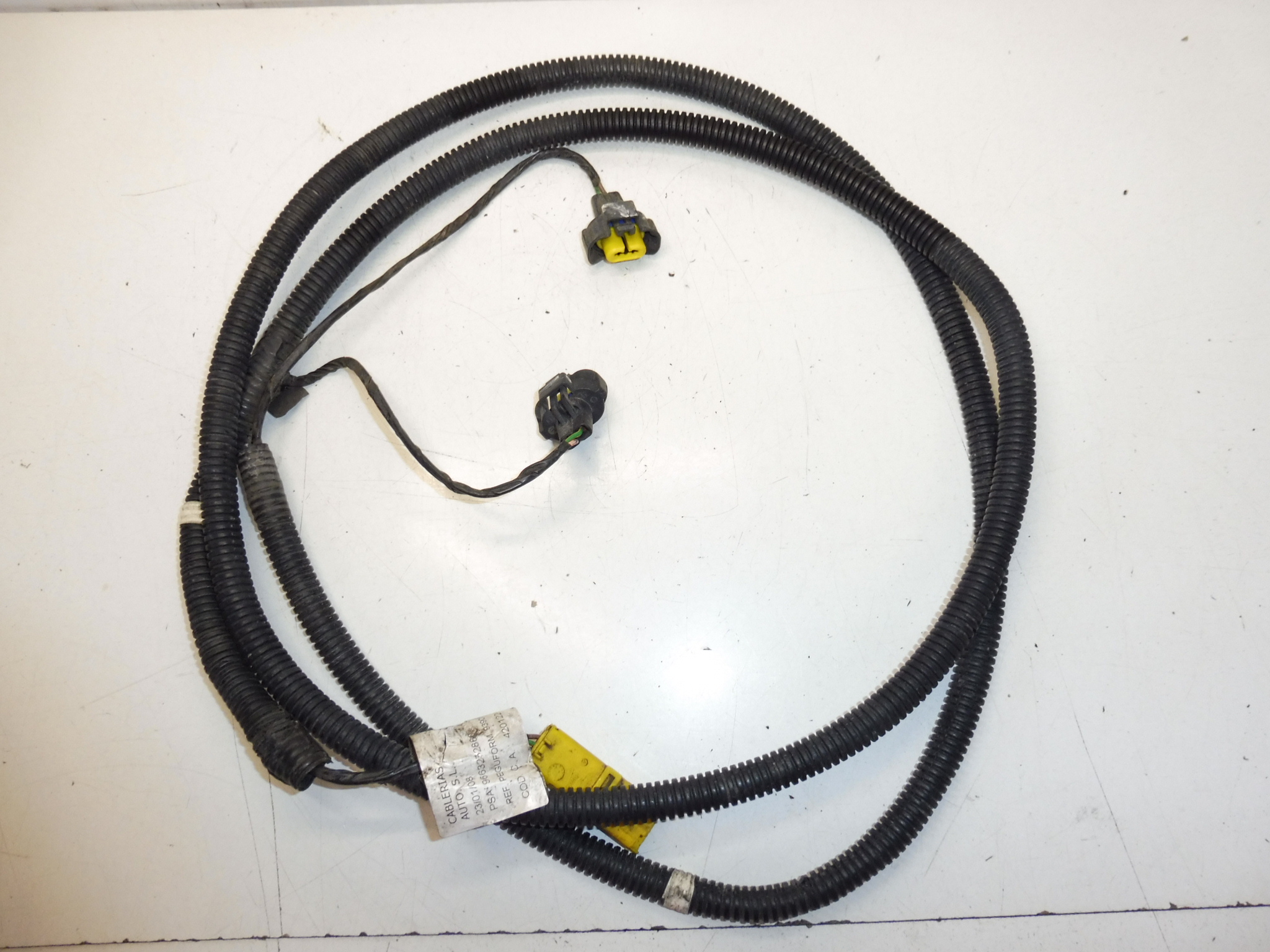 Conjunto de fiação dos faróis de neblina dianteiros Citroën C4 Picasso 9663272880 6575Y1 - Image 2