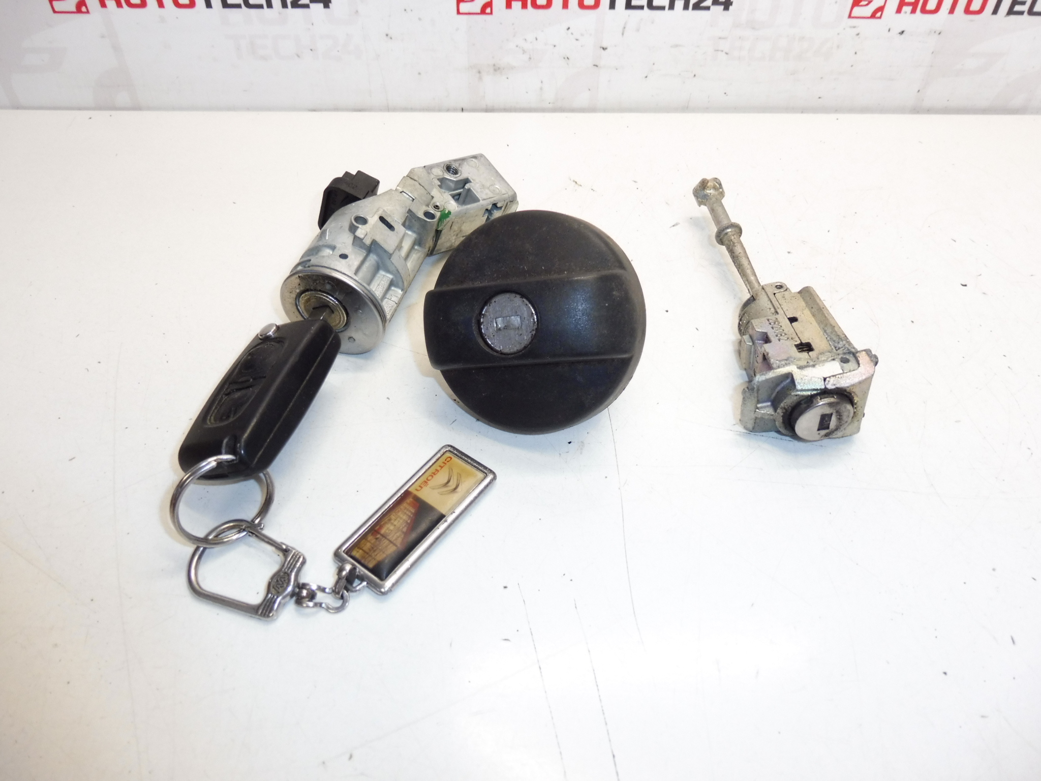 Conjunto de fechadura Citroën C3 II (A51) 4162VH 4162PT