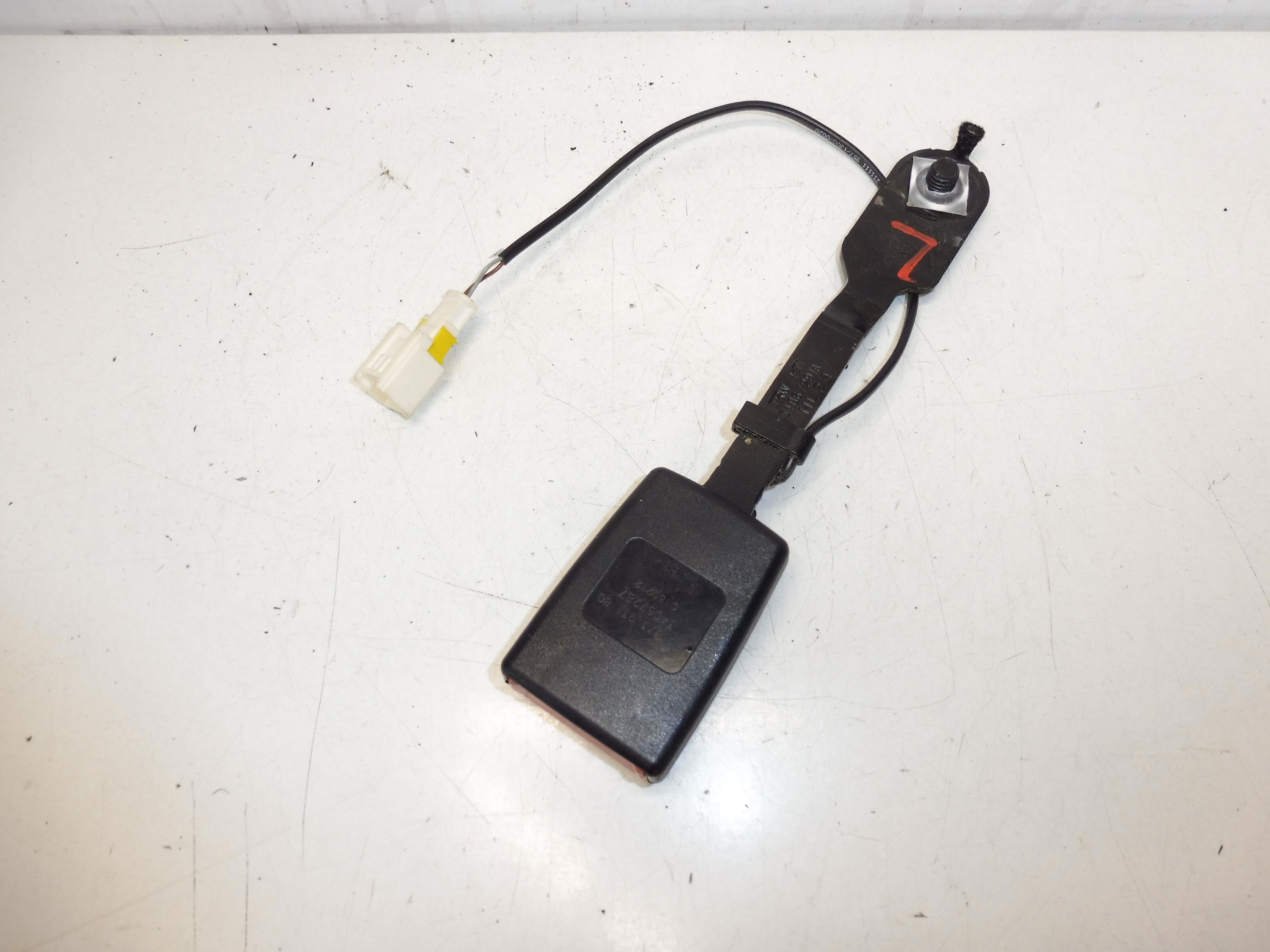 Suporte do fecho do cinto de segurança para veículos Citroën C3 II A51 - Image 2
