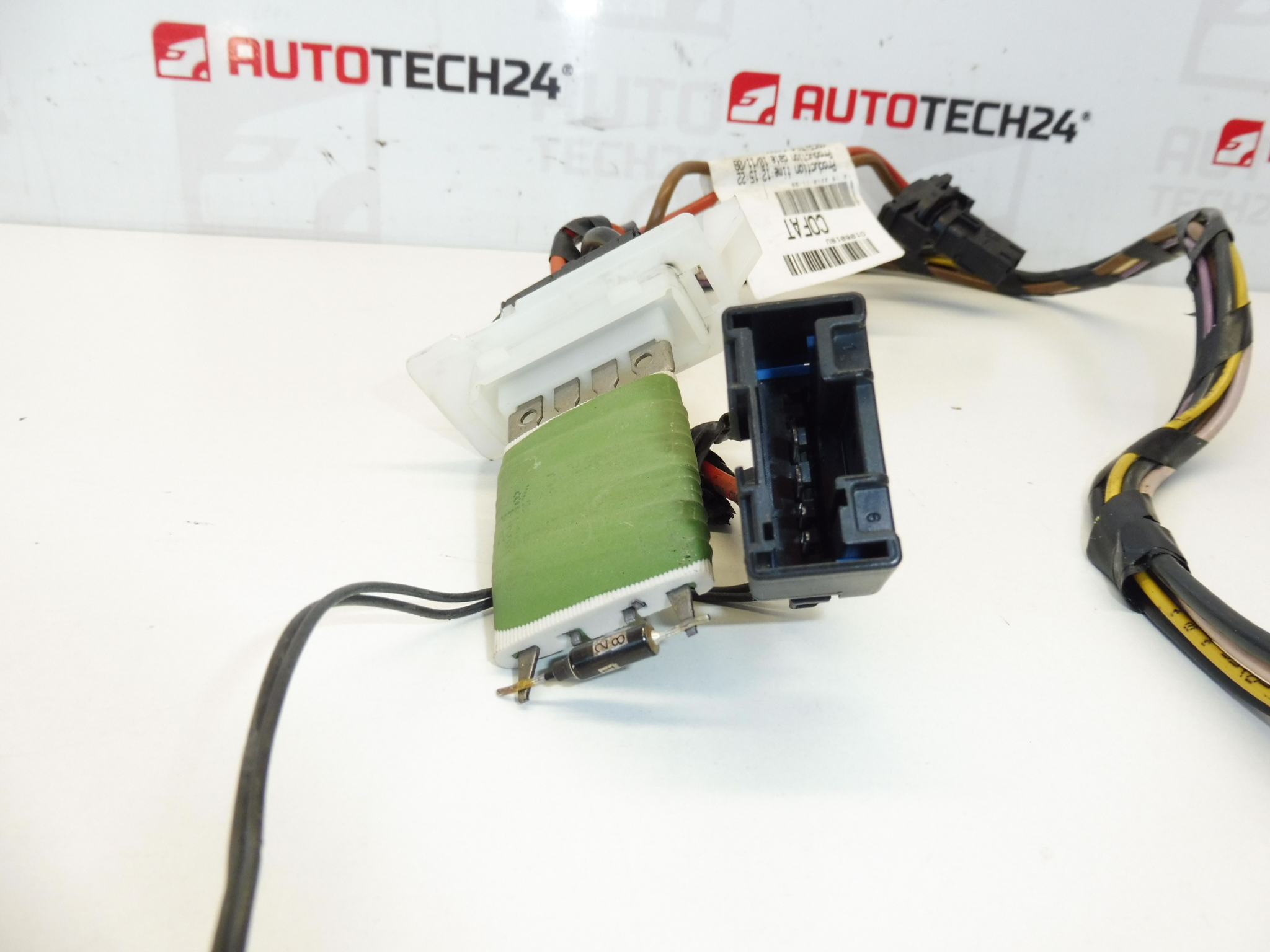 Conjunto de ar condicionado Valeo para Peugeot 207 (0106019U / 6445ZZ / 643674) - usado