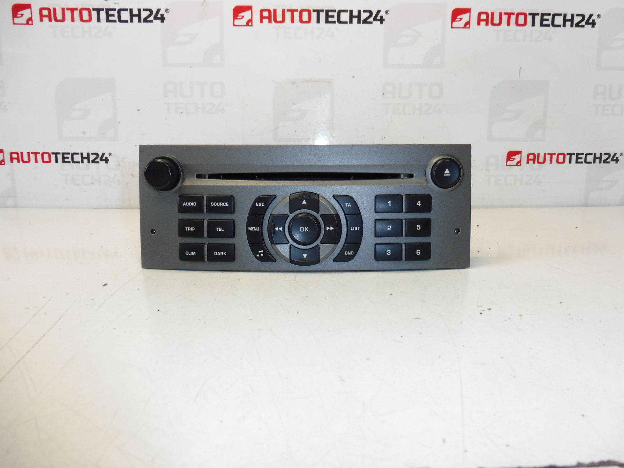 Rádio automóvel Citroën Peugeot RD4 N1 9650574977 6564V1