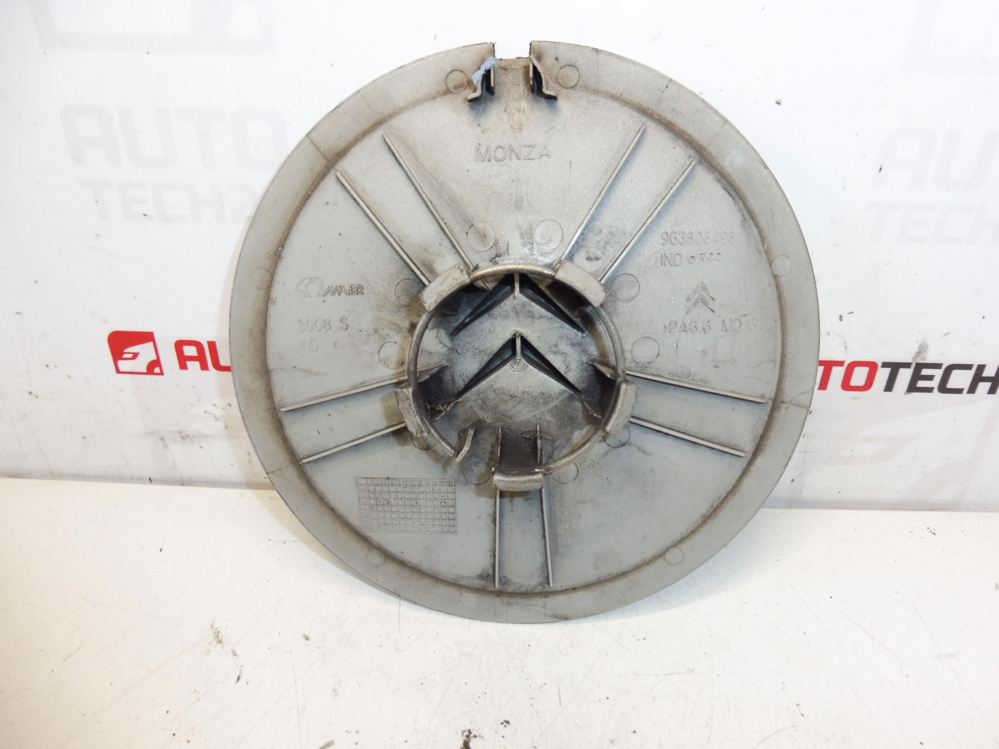 Tampa central da roda 16" Monza Citroën C5 9638064980 542104