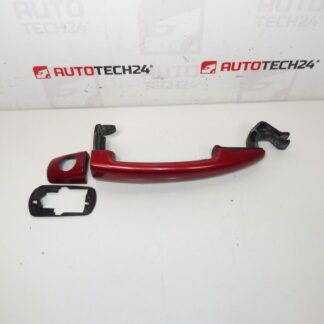 Maçaneta da porta para Citroën/Peugeot, vermelha, EKQD 9101GF (usada)