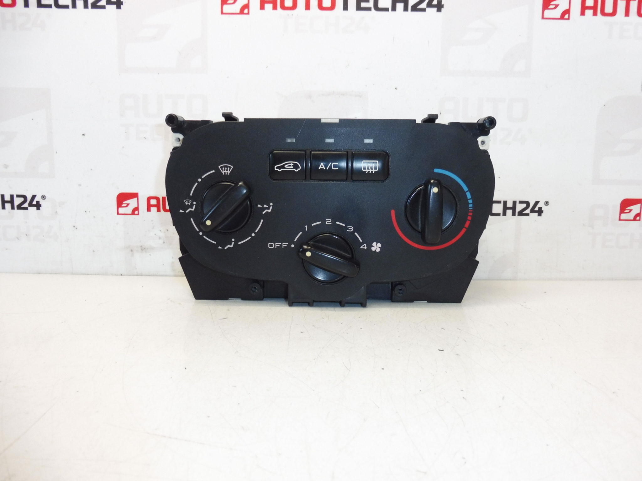 Comando de Aquecimento e Ar-Condicionado Peugeot 307 593240000 T5RFESS 6451JS