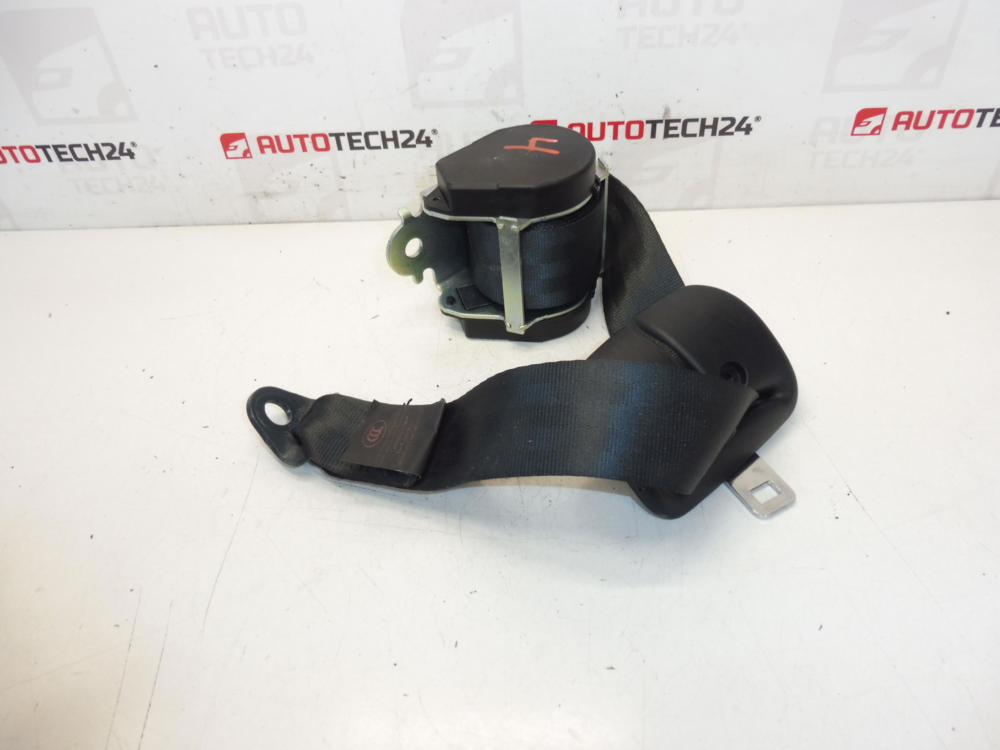 Cinto de segurança traseiro Peugeot 207 96498077XX 8974SY
