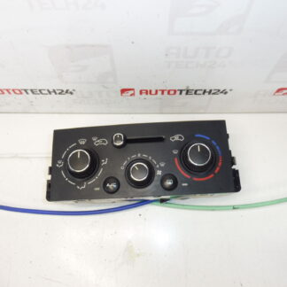 Controle do aquecedor de ar condicionado Peugeot 207 N108224Q 6452Q6