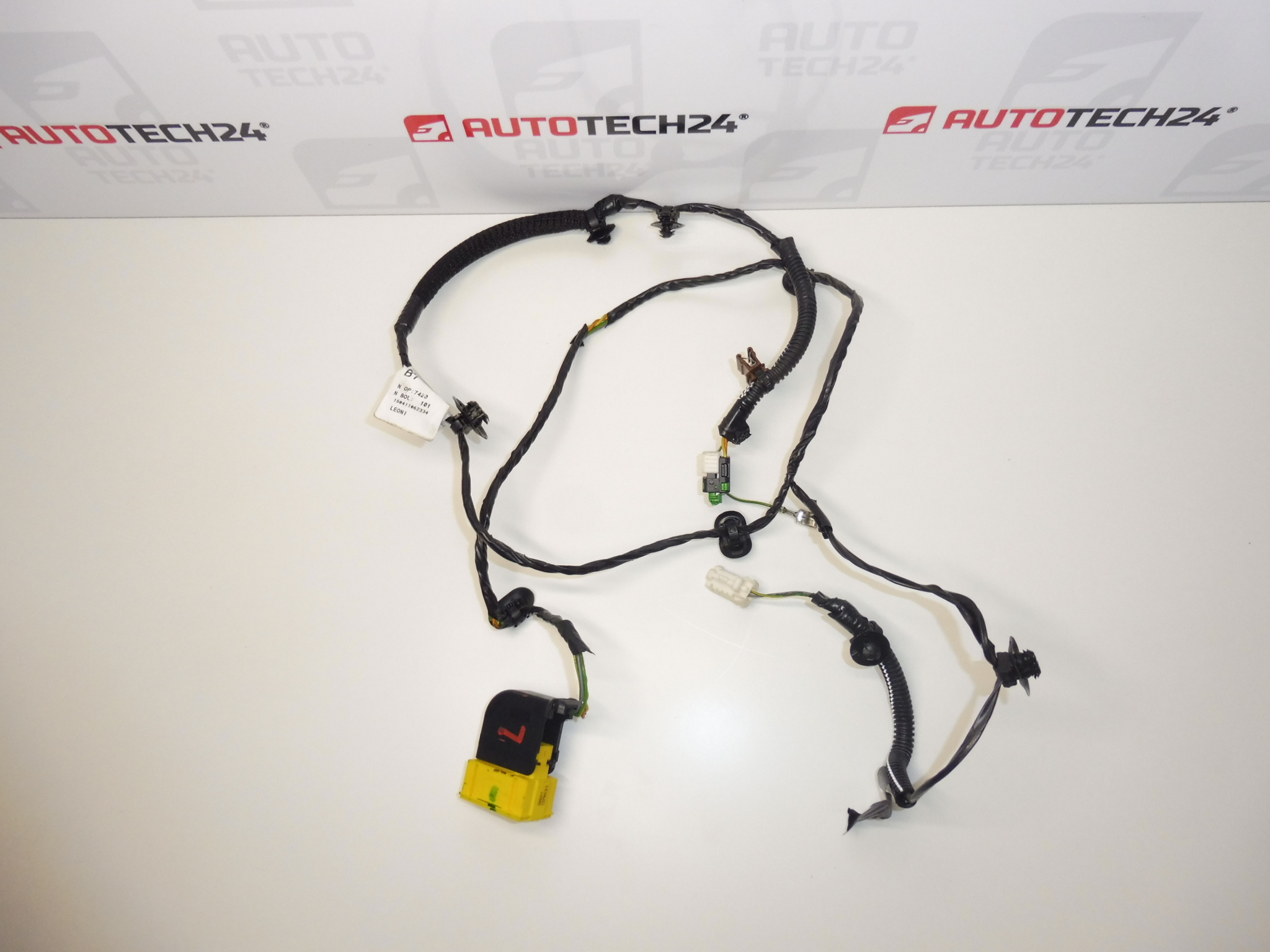 Arnês do assento do motorista Citroen C4 B7 6505G1