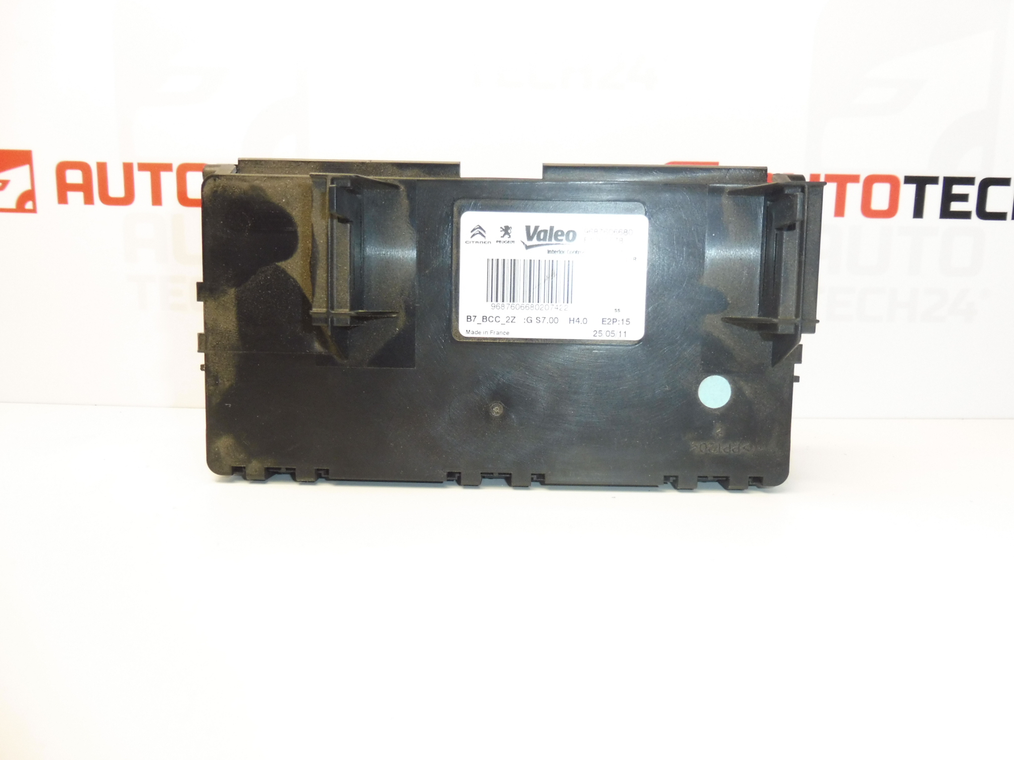 Unidade de controle de ar condicionado Citroën C4 B7 9687606680 6452W - Image 2