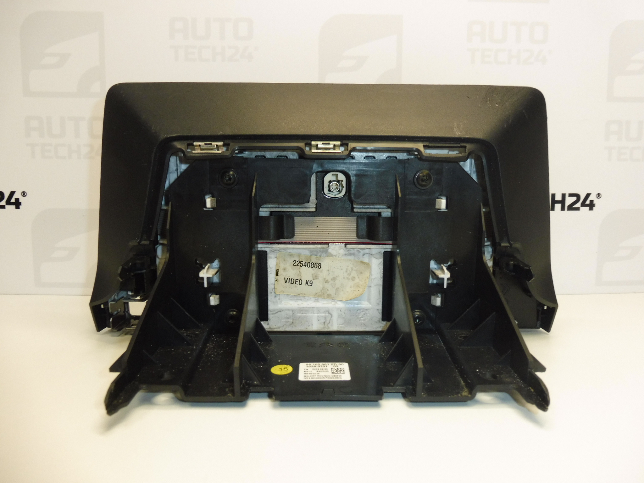 Display do rádio/computador Citroen Peugeot Opel 98162661ZD - Image 2